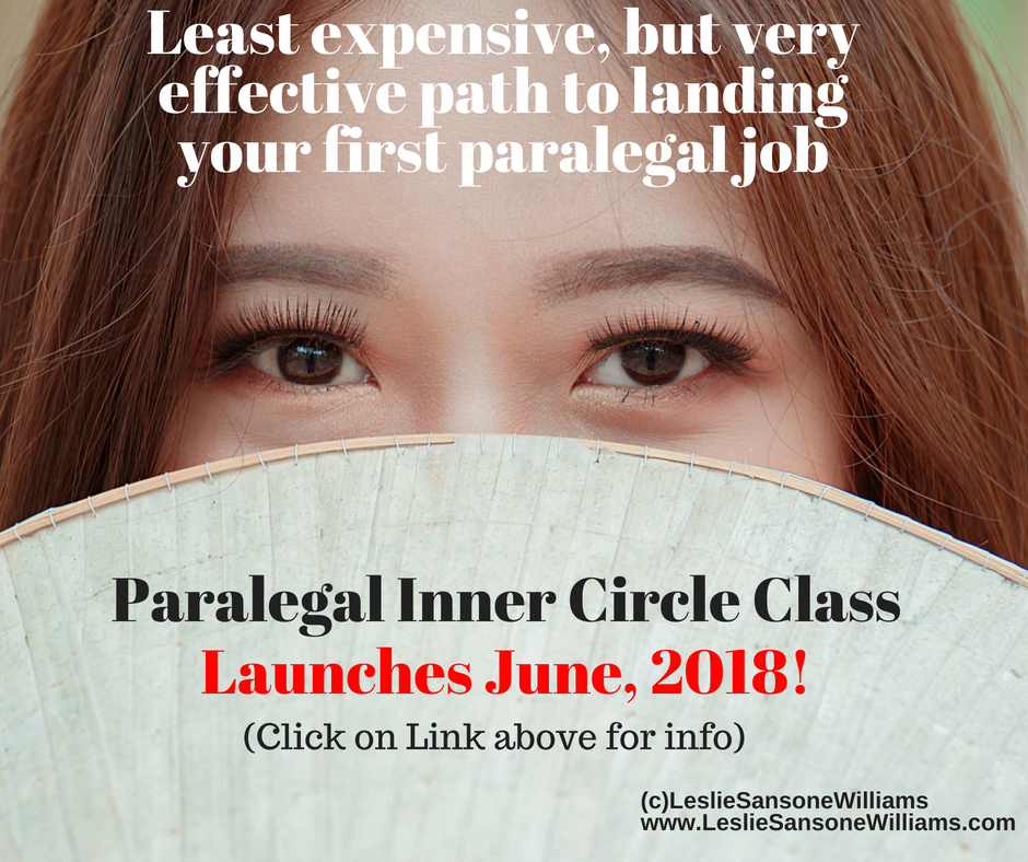 Learn how to land your first paralegal job
